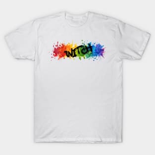 Splatter Witch Pride T-Shirt